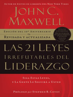 cover image of Las 21 leyes irrefutables del liderazgo